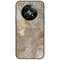 The Marble Collection - Natural Realme 12x 5G Black TPU (Μαύρη Σιλικόνη)