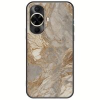 The Marble Collection - Natural Huawei Nova 12s Black TPU (Μαύρη Σιλικόνη)