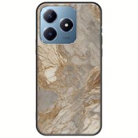 The Marble Collection - Natural Realme C63 Black TPU (Μαύρη Σιλικόνη)