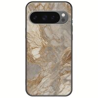 The Marble Collection - Natural Google Pixel 9 5G Black TPU (Μαύρη Σιλικόνη)