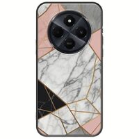 The Marble Collection - Modern Xiaomi Poco C75 4G Black TPU (Μαύρη Σιλικόνη)
