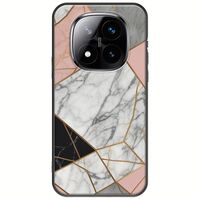 The Marble Collection - Modern Xiaomi Redmi Note 14 Pro+ 5G Black TPU (Μαύρη Σιλικόνη)