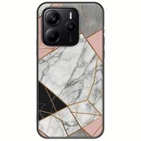 The Marble Collection - Modern Xiaomi Redmi Note 14 5G Black TPU (Μαύρη Σιλικόνη)