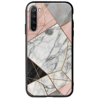 The Marble Collection - Modern Xiaomi Redmi Note 8T Groove TPU (Tempered Glass και TPU)