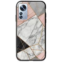 The Marble Collection - Modern Xiaomi 12 Pro Groove TPU (Tempered Glass και TPU)