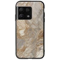 The Marble Collection - Natural OnePlus 10 Pro Groove TPU (Tempered Glass και TPU)