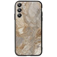 The Marble Collection - Natural Samsung Galaxy A05s Groove TPU (Tempered Glass και TPU)