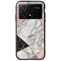 The Marble Collection - Modern Xiaomi Poco X6 Pro 5G Groove TPU (Tempered Glass και TPU)