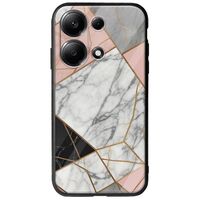 The Marble Collection - Modern Xiaomi Poco M6 Pro 4G Groove TPU (Tempered Glass και TPU)