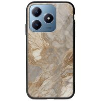 The Marble Collection - Natural Realme C63 Groove TPU (Tempered Glass και TPU)