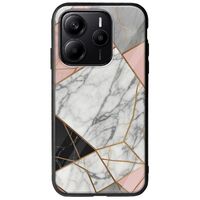 The Marble Collection - Modern Xiaomi Redmi Note 14 5G Groove TPU (Tempered Glass και TPU)