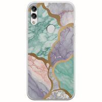 The Marble Collection - Pastel Huawei Honor 10 Lite Flexible TPU (Διάφανη Σιλικόνη)