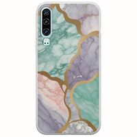 The Marble Collection - Pastel Huawei P30 Flexible TPU (Διάφανη Σιλικόνη)