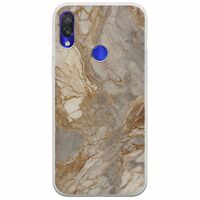 The Marble Collection - Natural Xiaomi Redmi Note 7 Flexible TPU (Διάφανη Σιλικόνη)