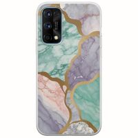 The Marble Collection - Pastel Realme 7 Pro Flexible TPU (Διάφανη Σιλικόνη)