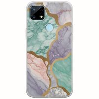 The Marble Collection - Pastel Realme 7i Flexible TPU (Διάφανη Σιλικόνη)