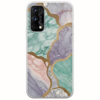 The Marble Collection - Pastel Realme 7 5G Flexible TPU (Διάφανη Σιλικόνη)