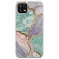 The Marble Collection - Pastel Samsung Galaxy A22 5G Flexible TPU (Διάφανη Σιλικόνη)