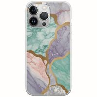 The Marble Collection - Pastel iPhone 13 Pro Max Flexible TPU (Διάφανη Σιλικόνη)