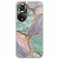 The Marble Collection - Pastel Huawei Honor 50 Flexible TPU (Διάφανη Σιλικόνη)