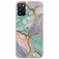 The Marble Collection - Pastel Samsung Galaxy A03s Flexible TPU (Διάφανη Σιλικόνη)