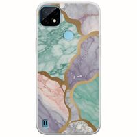 The Marble Collection - Pastel Realme C21Y / Realme C25Y Flexible TPU (Διάφανη Σιλικόνη)