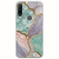 The Marble Collection - Pastel Huawei Y6p Flexible TPU (Διάφανη Σιλικόνη)