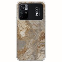 The Marble Collection - Natural Xiaomi Poco M4 Pro 4G Flexible TPU (Διάφανη Σιλικόνη)