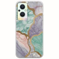 The Marble Collection - Pastel Oppo Reno 7 Lite 5G Flexible TPU (Διάφανη Σιλικόνη)