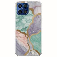 The Marble Collection - Pastel Honor X8 Flexible TPU (Διάφανη Σιλικόνη)