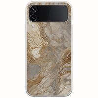 The Marble Collection - Natural Samsung Galaxy Z Flip 4 5G Flexible TPU (Διάφανη Σιλικόνη)