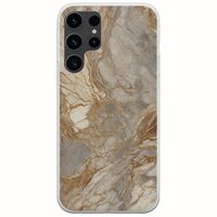 The Marble Collection - Natural Samsung Galaxy S23 Ultra 5G Flexible TPU (Διάφανη Σιλικόνη)