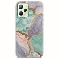 The Marble Collection - Pastel Realme Narzo 50A Prime Flexible TPU (Διάφανη Σιλικόνη)