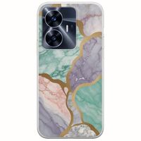 The Marble Collection - Pastel Realme C55 Flexible TPU (Διάφανη Σιλικόνη)
