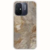 The Marble Collection - Natural Xiaomi Redmi 12C Flexible TPU (Διάφανη Σιλικόνη)