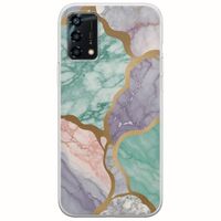 The Marble Collection - Pastel Oppo A95 5G Flexible TPU (Διάφανη Σιλικόνη)