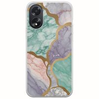 The Marble Collection - Pastel Oppo A18 4G Flexible TPU (Διάφανη Σιλικόνη)