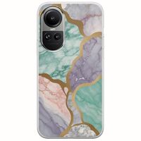 The Marble Collection - Pastel Oppo Reno 10 Pro 5G Flexible TPU (Διάφανη Σιλικόνη)