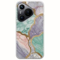 The Marble Collection - Pastel Huawei Pura 70 Flexible TPU (Διάφανη Σιλικόνη)