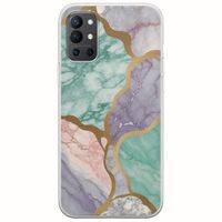 The Marble Collection - Pastel OnePlus 9R 5G Flexible TPU (Διάφανη Σιλικόνη)