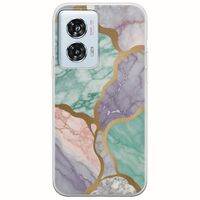 The Marble Collection - Pastel Motorola Edge 50 Fusion 5G Flexible TPU (Διάφανη Σιλικόνη)