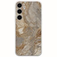 The Marble Collection - Natural Samsung Galaxy S24 FE 5G Flexible TPU (Διάφανη Σιλικόνη)