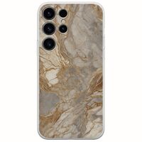 The Marble Collection - Natural Samsung Galaxy S25 Ultra 5G Flexible TPU (Διάφανη Σιλικόνη)