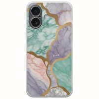 The Marble Collection - Pastel iPhone 17 Flexible TPU (Διάφανη Σιλικόνη)