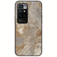 The Marble Collection - Natural Xiaomi Redmi 10 Black TPU (Μαύρη Σιλικόνη)