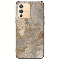 The Marble Collection - Natural Vivo V23 5G Black TPU (Μαύρη Σιλικόνη)