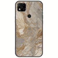 The Marble Collection - Natural Xiaomi Redmi 10A Black TPU (Μαύρη Σιλικόνη)