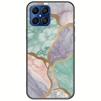 The Marble Collection - Pastel Honor X8 Black TPU (Μαύρη Σιλικόνη)