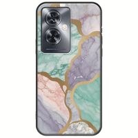 The Marble Collection - Pastel Oppo A79 5G Black TPU (Μαύρη Σιλικόνη)