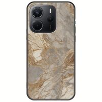 The Marble Collection - Natural Xiaomi Redmi Note 14 4G Black TPU (Μαύρη Σιλικόνη)